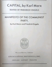 GREAT BOOKS: CAPITAL; MANIFESTO OF THE COMMUNIST PARTY