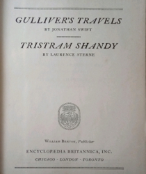 GREAT BOOKS: GULLIVER'S TRAVELS; TRISTRAM SHANDY