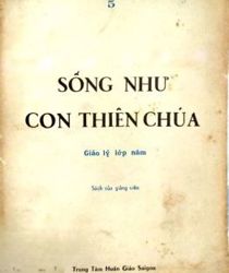 SỐNG NHƯ CON THIÊN CHÚA