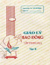 GIÁO LÝ BAO ĐỒNG. CẤP PHỤNG VỤ. TẬP 2 