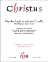 CHRISTUS: REVUE DE FORMATION SPIRITUELLE. TOME 50/ NO 197/ JANVIER 2003