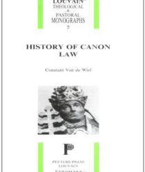 HISTORY OF CANON LAW