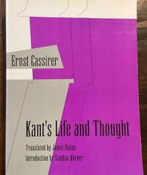 KANT'S LIFE AND THOUGHT