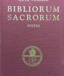 NOVA VULGATA BIBLIORUM SACRORUM EDITIO
