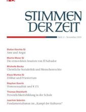 STIMMEN DER ZEIT: HEFT 11, NOVEMBER 2019