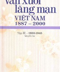 VĂN XUÔI LÃNG MẠN VIỆT NAM 1887-2000, TẬP 2