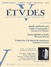 ÉTVDES: REVUE DE CULTURE CONTEMPORAINE:  NO 414, MAI 2011