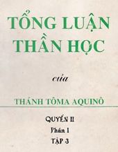 TỔNG LUẬN THẦN HỌC QUYỂN II PHẦN 1