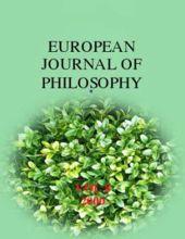 EUROPEAN JOURNAL OF PHILOSOPHY, VOL 8