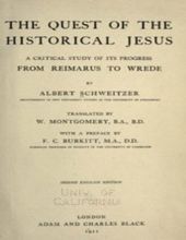 THE QUEST OF THE HISTORICAL JESUS