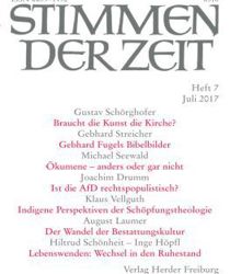 STIMMEN DER ZEIT: HEFT 7, JULI 2017