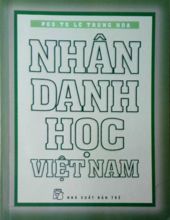 NHÂN DANH HỌC VIỆT NAM