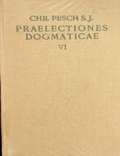 PRAELECTIONES DOGMATICAE