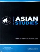 THE JOURNAL OF ASIAN STUDIES