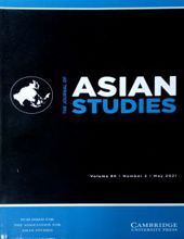 THE JOURNAL OF ASIAN STUDIES