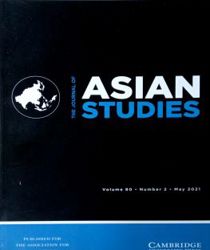 THE JOURNAL OF ASIAN STUDIES