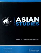 THE JOURNAL OF ASIAN STUDIES