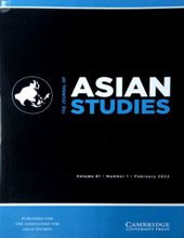 THE JOURNAL OF ASIAN STUDIES