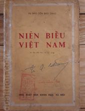 NIÊN BIỂU VIỆT NAM