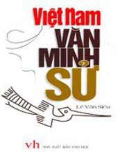 VIỆT NAM VĂN MINH SỬ