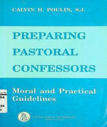 PREPARING PASTORAL CONFESSORS