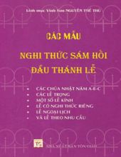 CÁC MẪU NGHI THỨC SÁM HỐI ĐẦU THÁNH LỄ