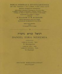 DANIEL ESRA NEHEMIA - 14 (BIBLIA HEBRAICA STUTTGARTENSIA)