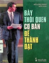 SỔ TAY NGƯỜI QUẢN LÝ: BẢY THÓI QUEN CƠ BẢN ĐỂ THÀNH ĐẠT