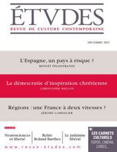 ÉTVDES: REVUE DE CULTURE CONTEMPORAINE: NO 4222, MENSUEL-DÉCEMBRE 2015