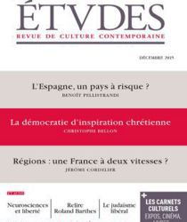 ÉTVDES: REVUE DE CULTURE CONTEMPORAINE: NO 4222, MENSUEL-DÉCEMBRE 2015
