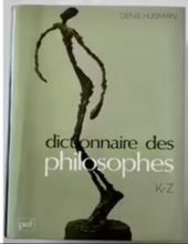 DICTIONARY DES PHILOSOPHES