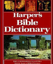  HARPER'S BIBLE DICTIONARY