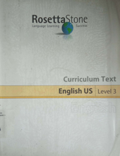 CURRICULUM TEXT - ENGLISH US LEVEL 3