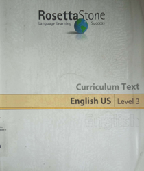 CURRICULUM TEXT - ENGLISH US LEVEL 3