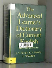 OXFORD ADVANCED LEARNER's DICTIONARY OF CURRENT ENGLISH