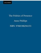 THE POLITICS OF PRESENCE