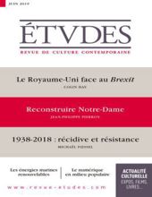 ÉTVDES: REVUE DE CULTURE CONTEMPORAINE: NO 4261, JUIN 2019