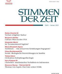 STIMMEN DER ZEIT: HEFT 1, JANUAR 2012