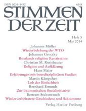 STIMMEN DER ZEIT: HEFT5, MAI 2014