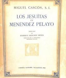LOS JESUÍTAS EN MENÉNDEZ PELAYO