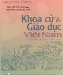 KHOA CỬ VÀ GIÁO DỤC VIỆT NAM
