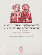 LE MOUVEMENT THÉOLOGIQUE DANS LE MONDE CONTEMPORAIN