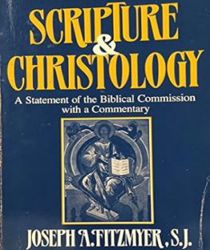 SCRIPTURE AND CHRISTOLOGY