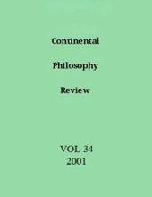 CONTINENTAL PHILOSOPHY REVIEW