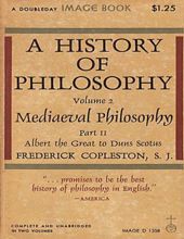 A HISTORY OF PHILOSOPHY, VOL. II: MEDIAEVAL PHILOSOPHY