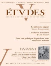 ÉTVDES: REVUE DE CULTURE CONTEMPORAINE: NO 416, MAI 2012