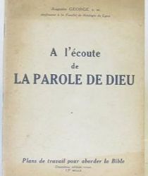 À L'ÉCOUTE DE LA PAROLE DE DIEU