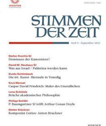 STIMMEN DER ZEIT: HEFT 9, SEPTEMBER 2012