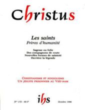 CHRISTUS: REVUE DE FORMATION SPIRITUELLE. TOME 43/ NO 172/ OCTOBRE 1996