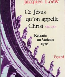 CE JÉSUS QU'ON APPELLE CHRIST